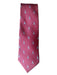 Hermes Red & Gray Silk Abstract Men's Ties