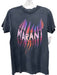 Marant Etoile Size XS Dark Gray, Pink, Purple, Orange Cotton Short Sleeve Top Dark Gray, Pink, Purple, Orange / XS