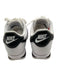 Nike Shoe Size 6 White & Black Leather Upper Swoosh Low Top Lace Up Sneakers White & Black / 6