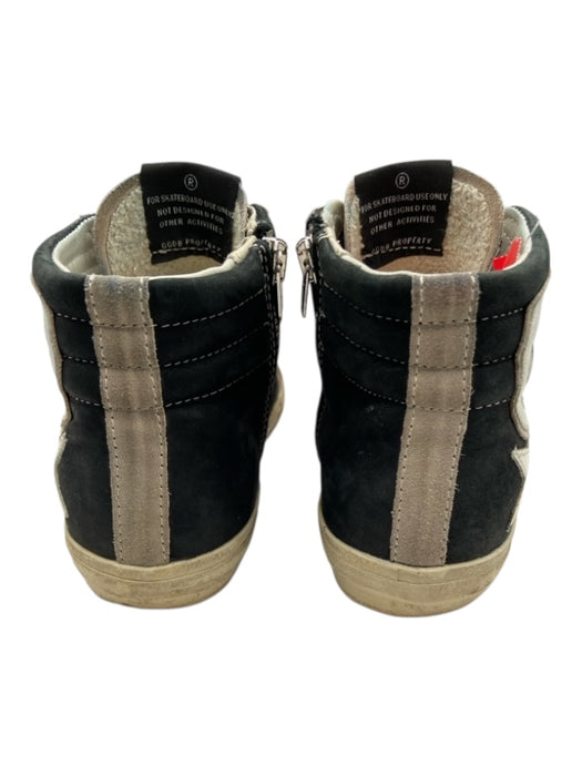 Golden Goose Shoe Size 35 Gray, Black, White Leather Upper Star Lace Up Sneakers Gray, Black, White / 35