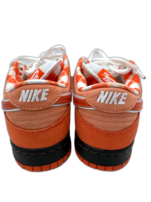 Jordan Shoe Size 8 Orange Leather Solid Sneaker Men's Shoes Orange / 8