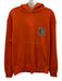 Eric Emmanuel Size S Orange Cotton Solid Sweatshirt Hoodie Men's Jacket Orange / S