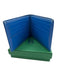 Goyard Box & Bag Inc. Blue Print Coated Canvas Monogram Bifold Wallet Blue Print