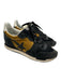 Golden Goose Shoe Size 36 Charcoal & Gold Suede Leather Star Running Sneakers Charcoal & Gold / 36