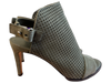 Vince Shoe Size 7.5 Green Gray Suede open toe Cut Out Detail Sling back Shoes Green Gray / 7.5