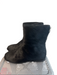 Zara Shoe Size 38 Black Hair on Hide Side Zip Flat Squarish Toe Booties Black / 38