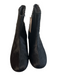 Zara Shoe Size 38 Black Hair on Hide Side Zip Flat Squarish Toe Booties Black / 38