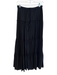 Denim & Supply Ralph Lauren Size S/P Black Cotton Stretch Waist Tiered Skirt Black / S/P