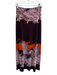 Jean Paul Gaultier Size Large Brown, Orange & Multi Polyamide Bird Motif Skirt Brown, Orange & Multi / Large
