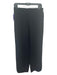 J Crew Size S Black Wool Blend Elastic Waist Knit Wide Leg Pockets Pants Black / S