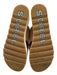 Sorel Shoe Size 10 Beige & White Leather Upper Criss Cross Platform Mule Sandals Beige & White / 10