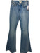 L'agence Size 24 Light Wash Cotton Blend Denim High Rise Flare Jeans Light Wash / 24
