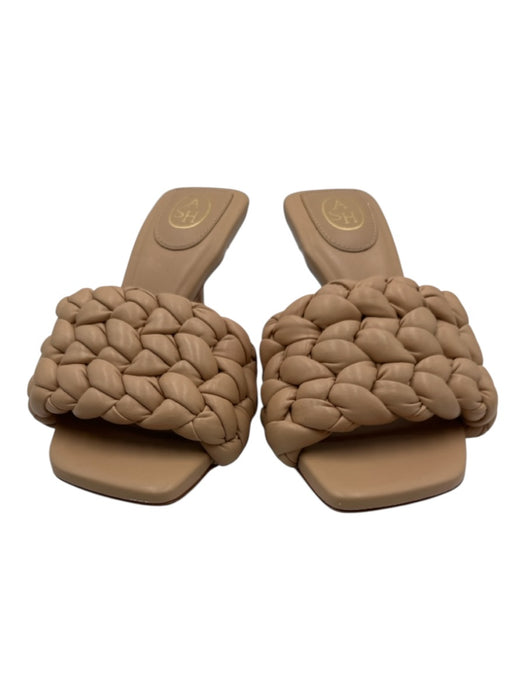 Ash Shoe Size 36 Beige Synthetic puffy Braided Mule Sandals Beige / 36