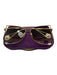 Gucci Gold & Brown Metal Butterfly Gradient Lens Oversize Sunglasses Gold & Brown