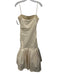 Jacquemus Size 36 Ecru Cream Linen & Cotton Spaghetti Strap Gathered Side Dress Ecru Cream / 36