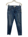 Moussy Vintage Size 25 Medium Wash Cotton Mid Rise Zip Fly Slim Frayed Jeans Medium Wash / 25