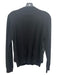 Vince Size S Black Yak & Wool Rabbit Fur Zip Front Long Sleeve Cardigan Black / S