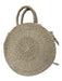 Clare V Beige Raffa Woven Circle Crossbody hand bag Bag Beige