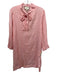 Tuckernuck Size S Pink, White, Yellow Viscose 3/4 Bell Sleeve Floral Print Dress Pink, White, Yellow / S