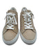 M. Gemi Shoe Size 39 Beige Nubuck Lace Up Low Top Basket Weave Sneakers Beige / 39