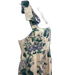 Zimmermann Size 2 Beige, Green & Purple Cotton Floral tie strap Tiered Dress Beige, Green & Purple / 2