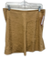 Vince Size M / 8 Khaki Beige Linen & Rayon High Rise Wide Leg Side Zip Shorts Khaki Beige / M / 8