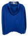 Ann Mashburn Size S Cobalt Blue Viscose Blend notched collar Split Hem Top Cobalt Blue / S