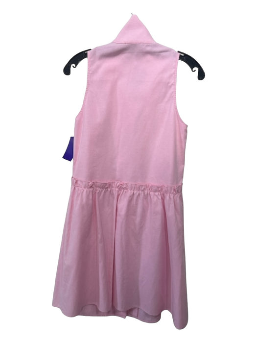 Tuckernuck Size XS Light Pink Cotton & Polyester Sleeveless Button Front Dress Light Pink / XS