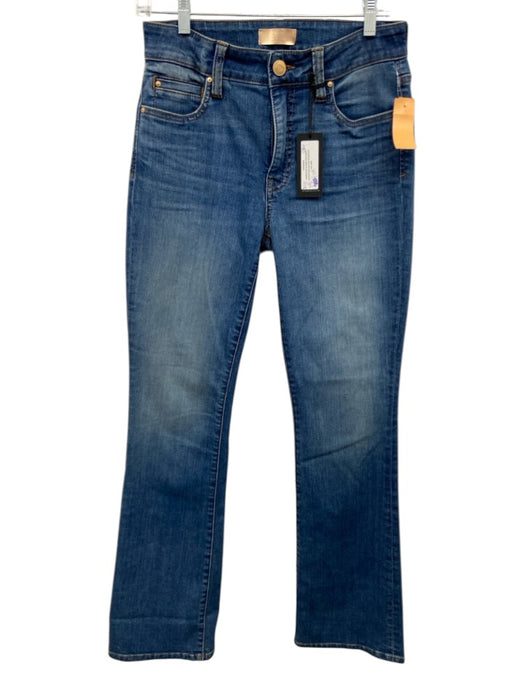 KUT Size 4 Medium Wash Cotton Mid Rise Denim Zip Fly Jeans Medium Wash / 4
