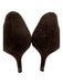 Christian Louboutin Shoe Size 36 Brown Suede round toe Closed Front & Back Pumps Brown / 36