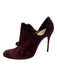 Christian Louboutin Shoe Size 42 Plum Purple Suede Almond Toe Stiletto Booties Plum Purple / 42