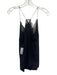 Zadig & Voltaire Size Medium Black & Midnight Silk Spaghetti Strap Lace Trim Top Black & Midnight / Medium