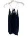 Zadig & Voltaire Size Medium Black & Midnight Silk Spaghetti Strap Lace Trim Top Black & Midnight / Medium