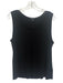 Eileen Fisher Size Medium Black Silk Sleeveless Scoop Neck Top Black / Medium