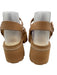 Dolce Vita Shoe Size 9 Blush Beige Leather Upper Ankle Strap Caged Sandals Blush Beige / 9