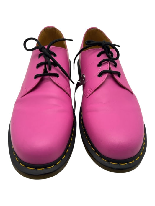 Dr. Martens Shoe Size 13 Pink Leather Solid Platform Dress Men's Shoes 13