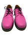 Dr. Martens Shoe Size 13 Pink Leather Solid Platform Dress Men's Shoes 13