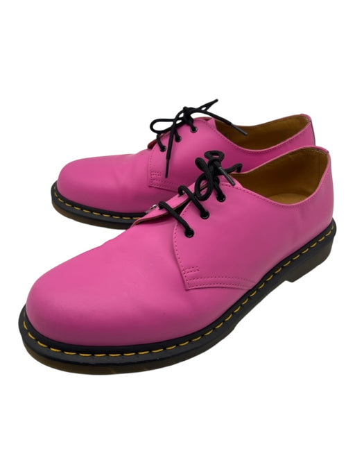 Dr. Martens Shoe Size 13 Pink Leather Solid Platform Dress Men's Shoes 13