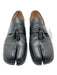 Mason Margiela Shoe Size 45 Good Black Leather Solid Tabi Dress Men's Shoes 45