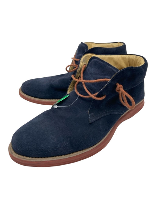 Martin Dingman Shoe Size 10 AS IS Navy Suede Solid Chukka Men's Shoes 10