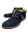 Martin Dingman Shoe Size 10 AS IS Navy Suede Solid Chukka Men's Shoes 10