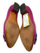 Bruno Magli Shoe Size 37.5 Magenta & Multi Leather multicolor bow Pumps Magenta & Multi / 37.5