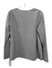 Ann Mashburn Size S Gray round split neck Long Flare Sleeve Top Gray / S