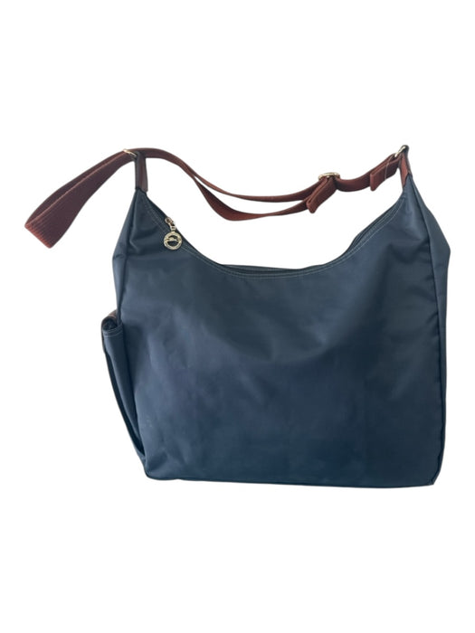 Longchamp Dusty Blue Nylon Crossbody Bag Dusty Blue