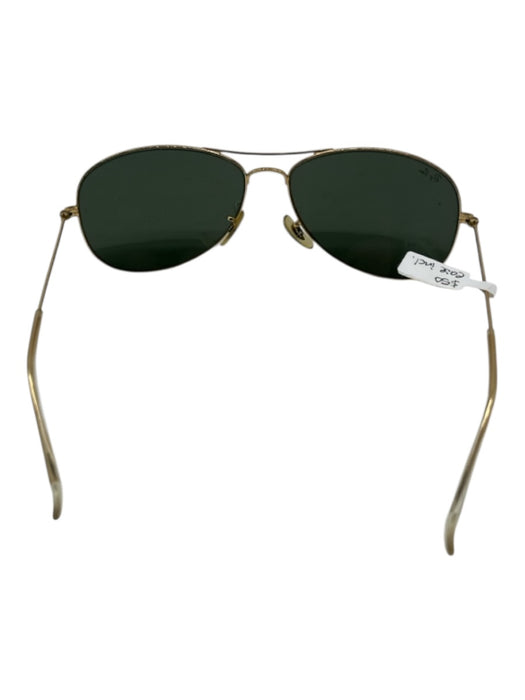 Ray Ban black & gold Aviator Metal Rims Sunglasses Black & Gold