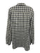 Brioni Size L Gray Cotton Blend Plaid Button Up Flannel Men's Long Sleeve Shirt Gray / L