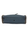Fendi Dusty Blue Leather silver tone hardware Color Block Whipstich Detail Bag Dusty Blue / M