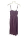 Madewell Size S Dusty Purple Cotton Spaghetti Strap Smocked Bodice Midi Dress Dusty Purple / S