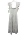Hill House Size M White Cotton Tiered Ruffle Smocked Dress White / M