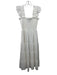 Hill House Size M White Cotton Tiered Ruffle Smocked Dress White / M